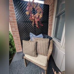 Sunbrella Throw Toss Outdoor Indoor Cushion Covers Pillows with Inserts